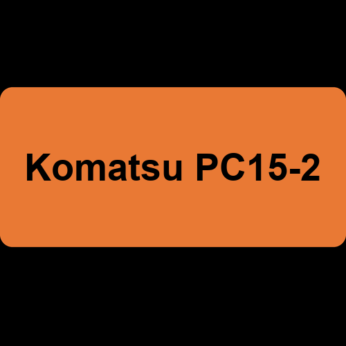 Komatsu PC15-2